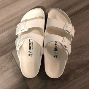 White Arizona EVA Birkenstock’s